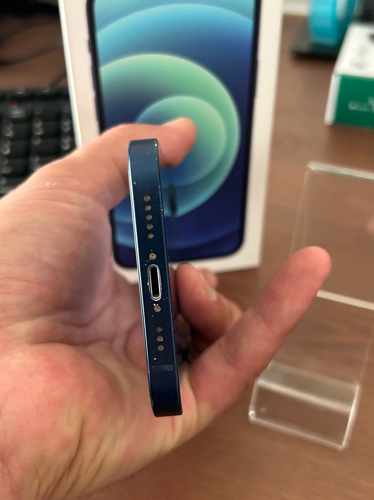 đ± iPhone 12 Bleu â 128 Go â TrĂšs Bon Ătat