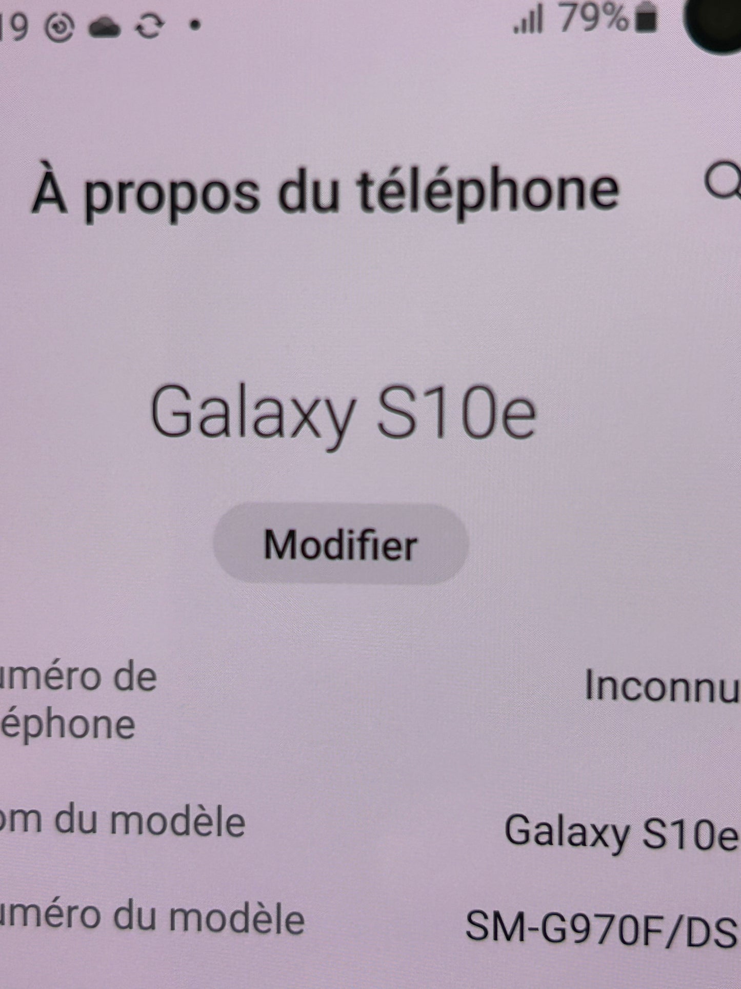 📱 Samsung Galaxy S10e 128 Go – Très Bon État