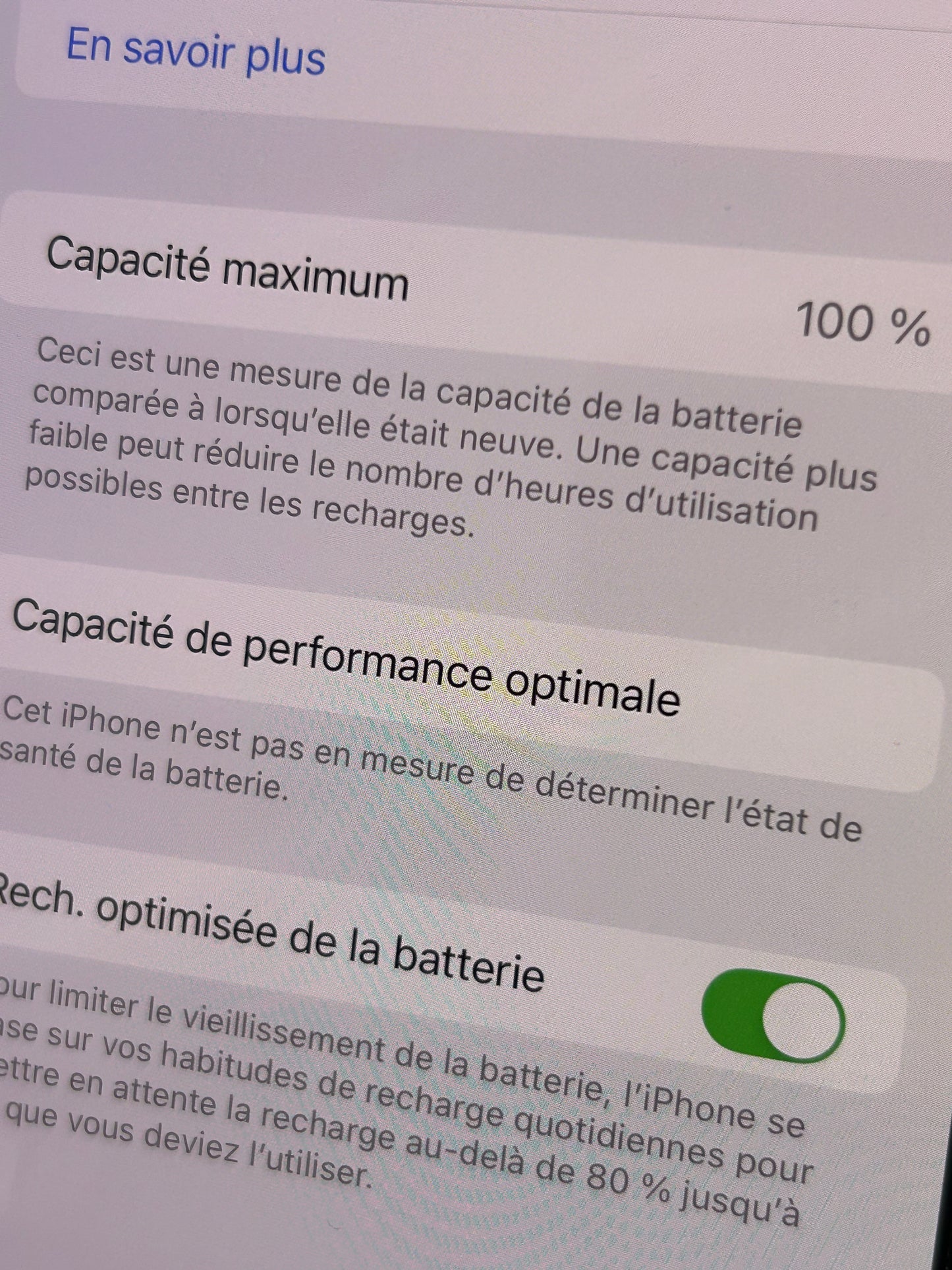 iPhone XS Max Argent 256 Go – Très Bon État, Débloqué, Batterie 100 %, Boîte d’Origine