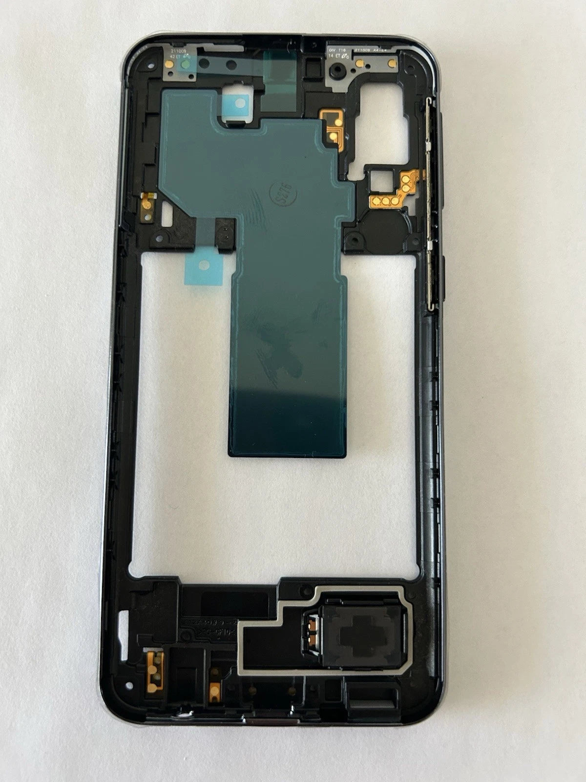 🔲 Originale Châssis Intermédiaire Noir pour Samsung Galaxy A40 (A405F)