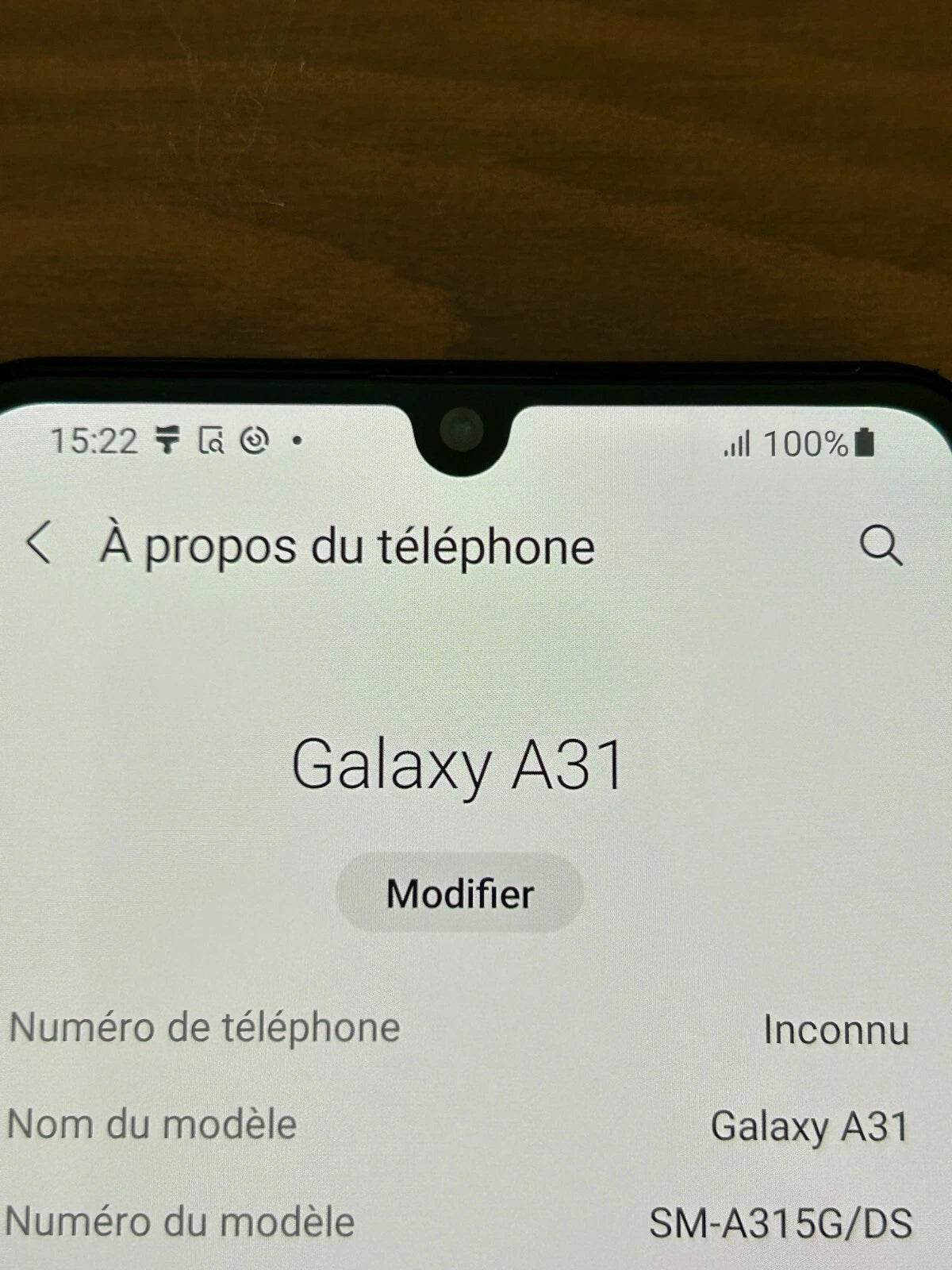Samsung Galaxy A31 - 64 Go - Noir