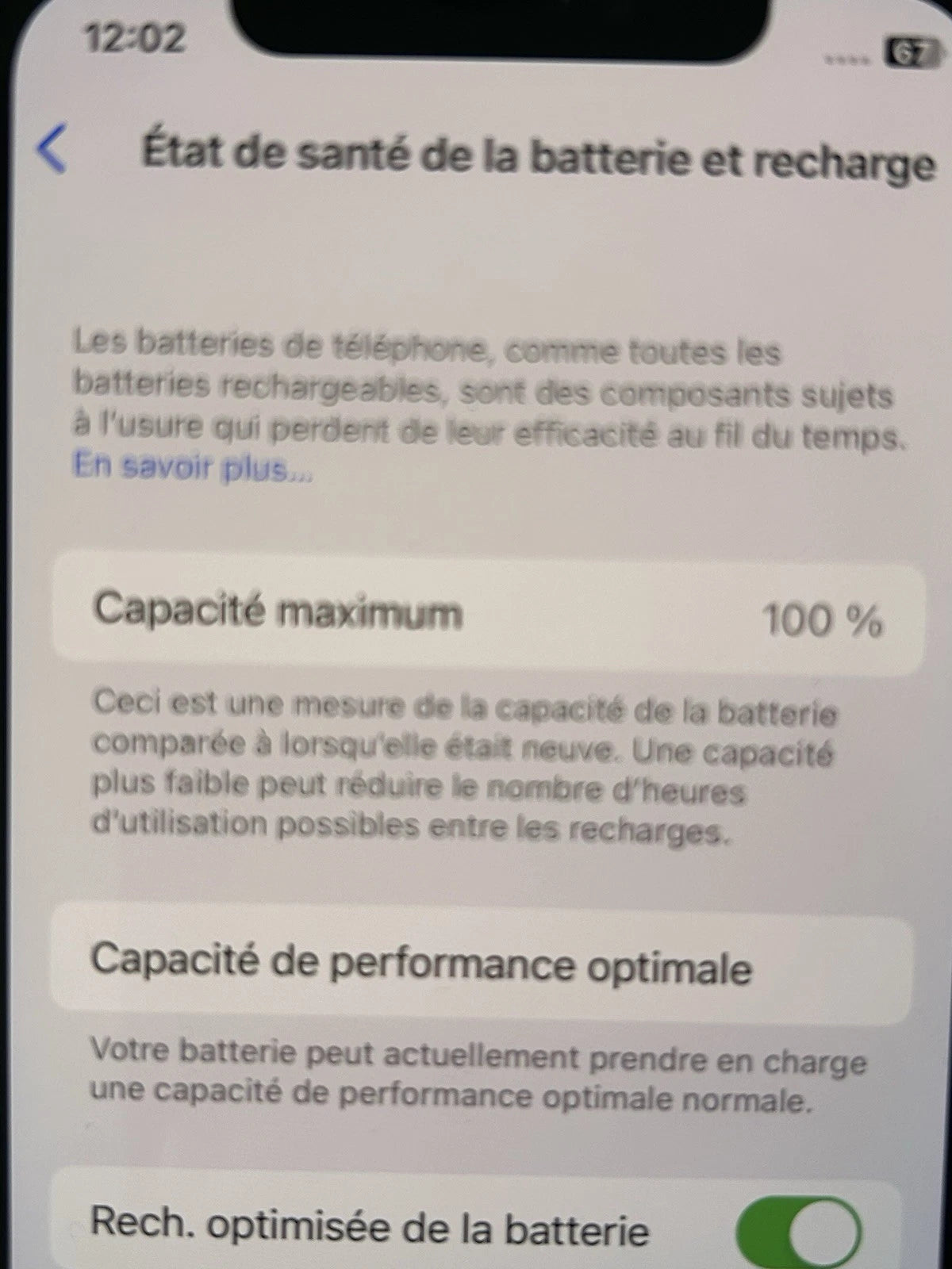 📱 iPhone X 256 Go Gris