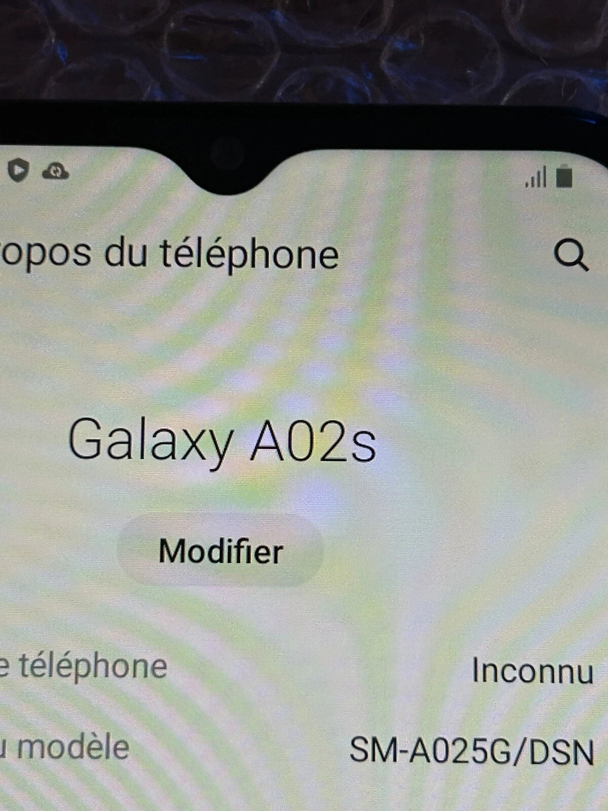 Samsung Galaxy A02s - 32 Go - Noir