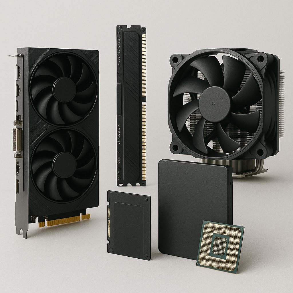 Composants (RAM, SSD, etc.)