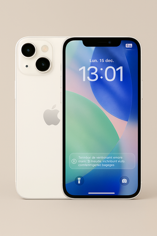 iPhone 13 Rose 128 Go – Écran OLED Neuf, Batterie 100 %, Débloqué Tout Opérateur