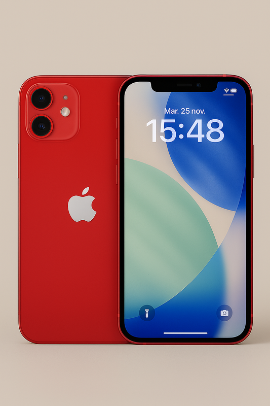 📱 iPhone 12 Rouge (Product RED) – Très Bon État Général, Comme Neuf