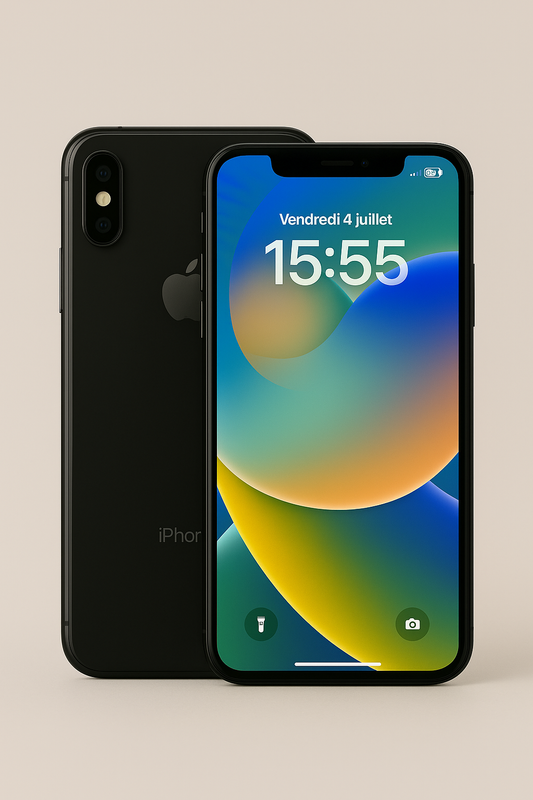iPhone X Gris Sidéral 256 Go – Très Bon État | Batterie Neuve, Boîte Incluse, Débloqué Tout Opérateur