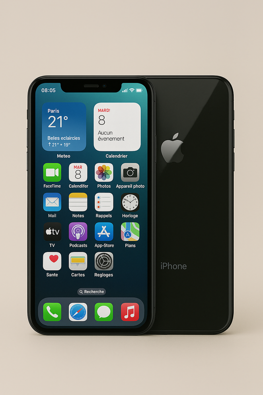 iPhone XS Gris Sidéral 256 Go – Très Bon État, Débloqué, Batterie 100 %, iCloud Supprimé