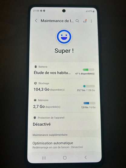 Samsung Galaxy S20 FE 5G 128 Go Noir