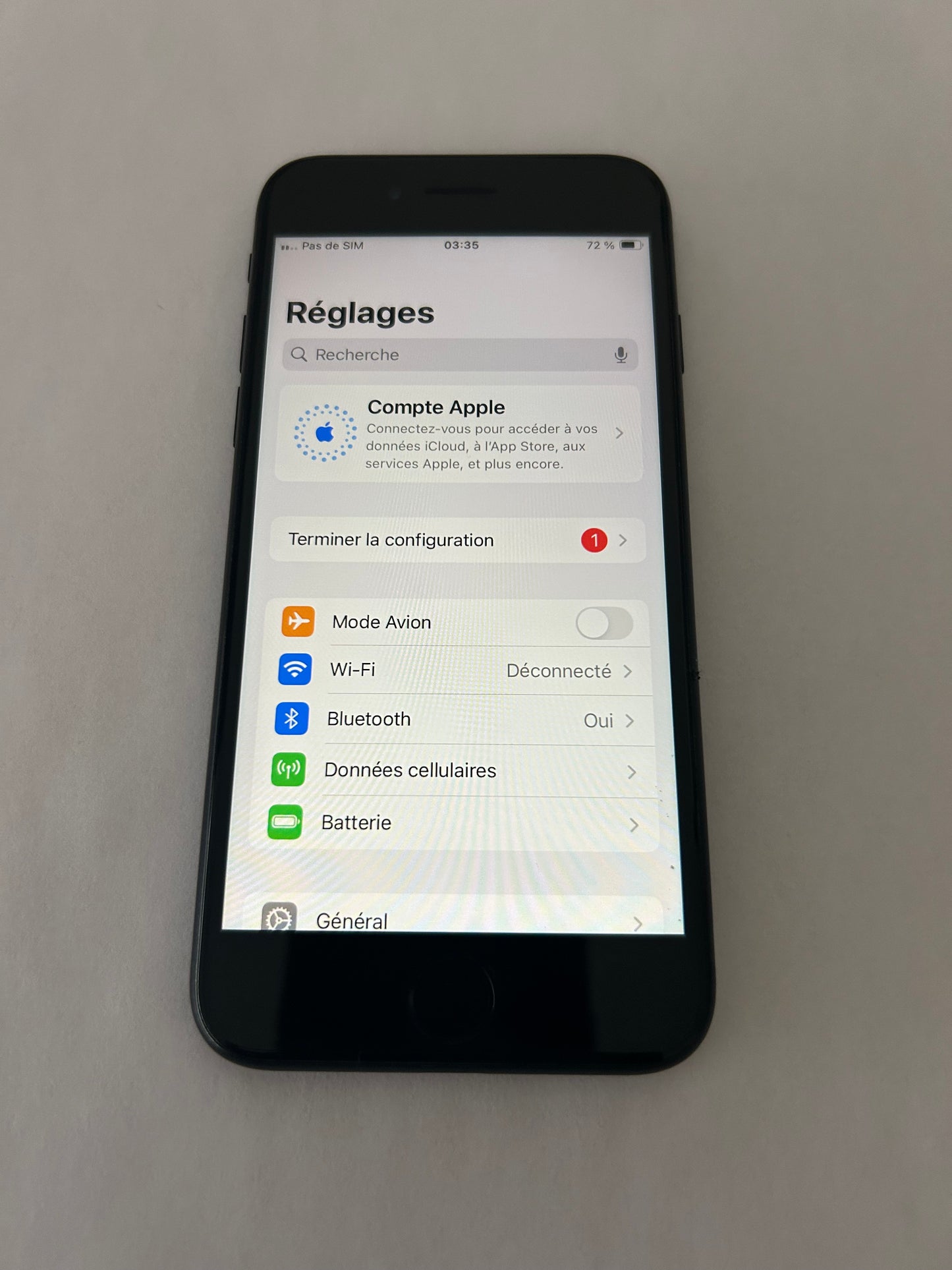 📱 iPhone SE 2020 Noir