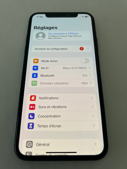 📱 iPhone X Gris Sidéral-Bon état