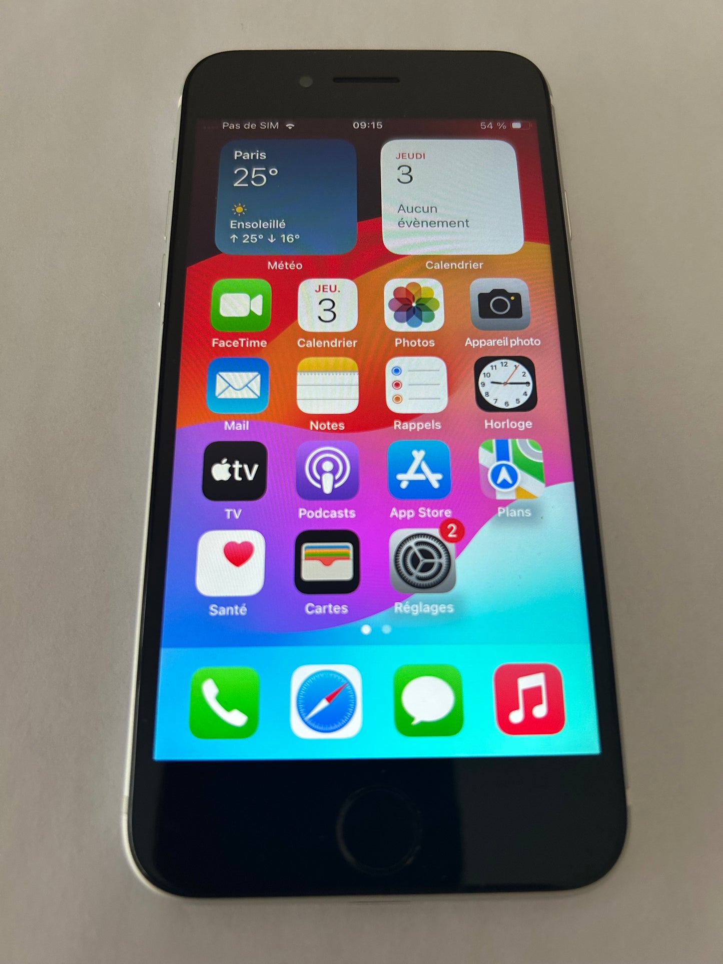 📱 iPhone SE 2020 Argent