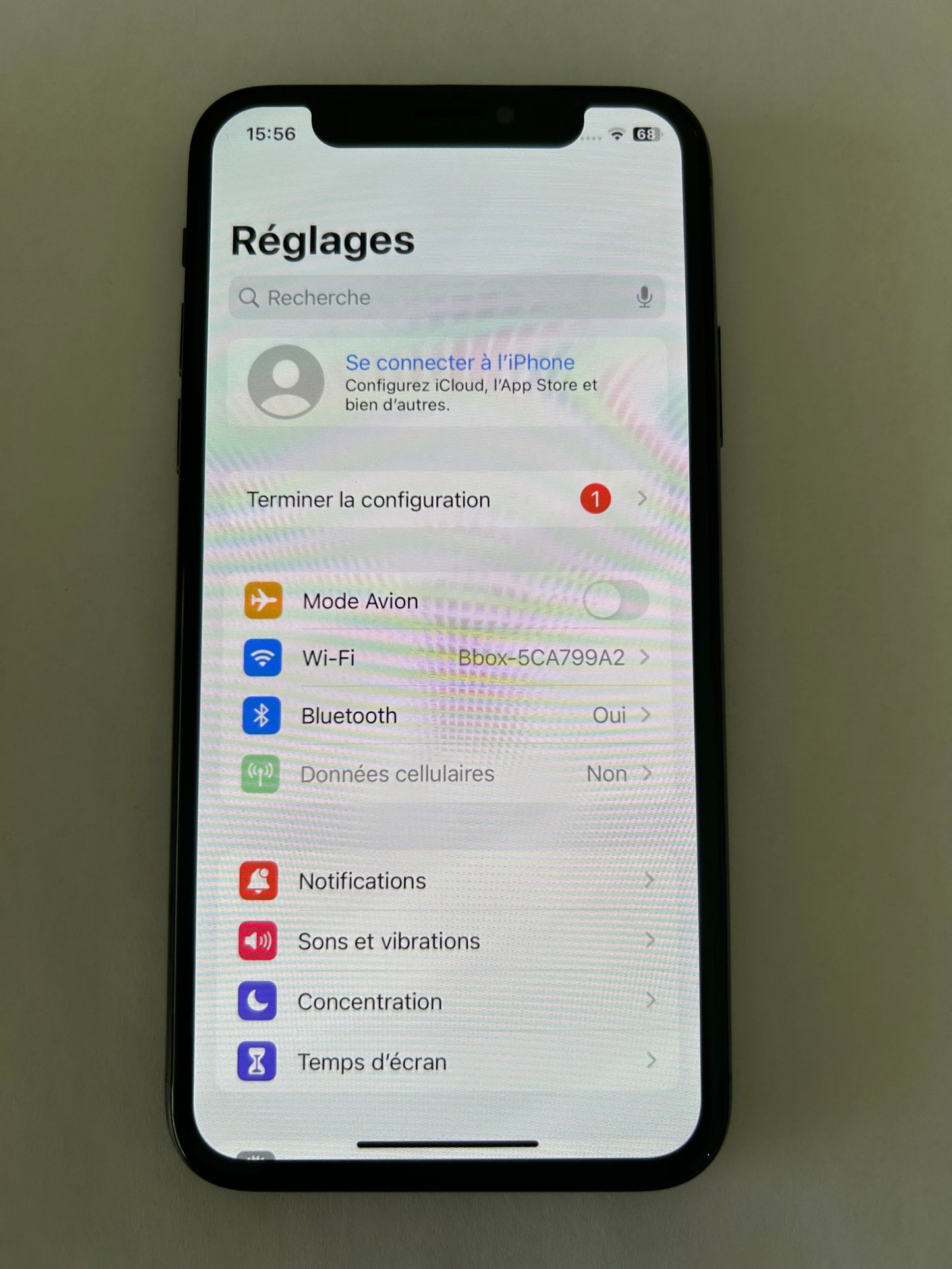 📱 iPhone X 256 Go Gris Sidéral-Bon état