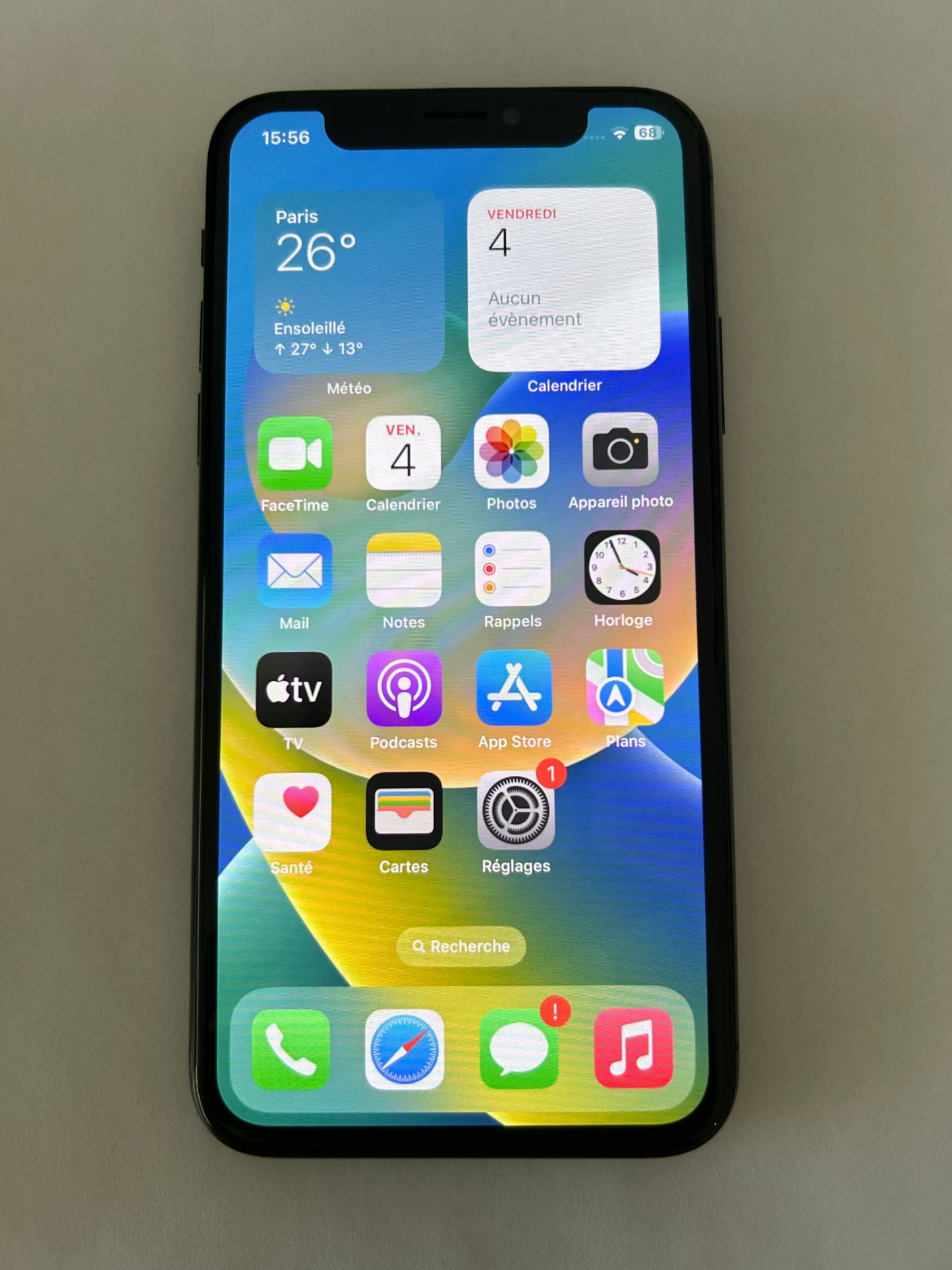 📱 iPhone X 256 Go Gris Sidéral-Bon état