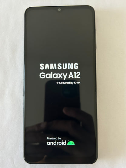 📱 Samsung Galaxy A12 Noir - 64 Go - Batterie Neuve - Très Bon État