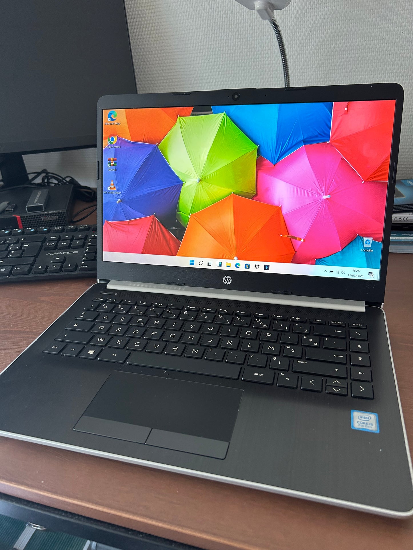PC Portable HP 14-cf0034nf - Intel Core i5 8250U | 8Go RAM + 16Go Optane | 1To SSD | 14" | Windows 11 | Très Propre | Alim Incluse