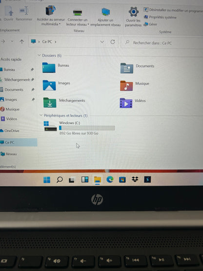 PC Portable HP 14-cf0034nf - Intel Core i5 8250U | 8Go RAM + 16Go Optane | 1To SSD | 14" | Windows 11 | Très Propre | Alim Incluse