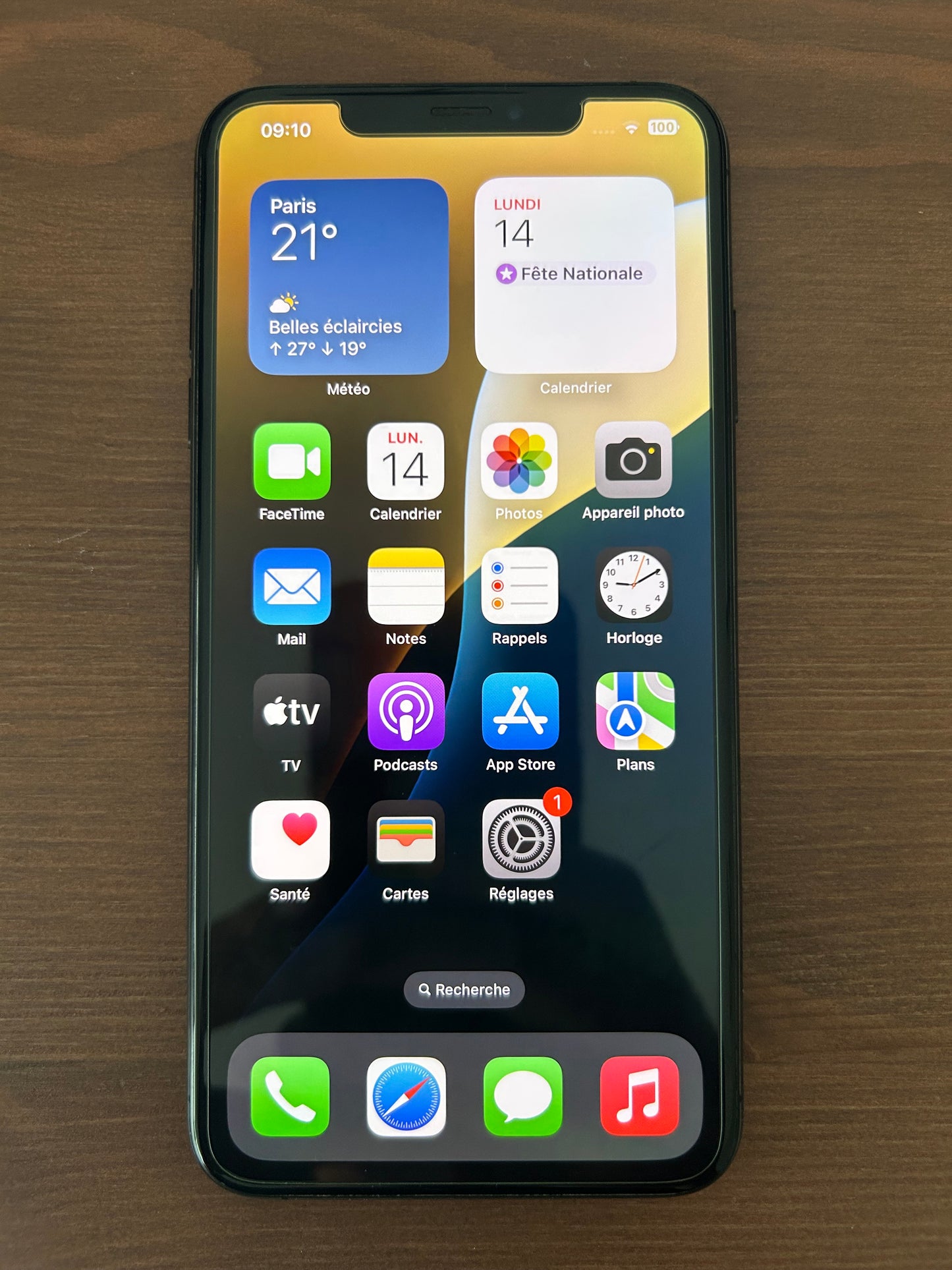 📱 iPhone XS Max 256 Go Gris Sidéral – État Impeccable, Batterie Neuve 100 %, Boîte d’origine + Câble – Sans Chargeur