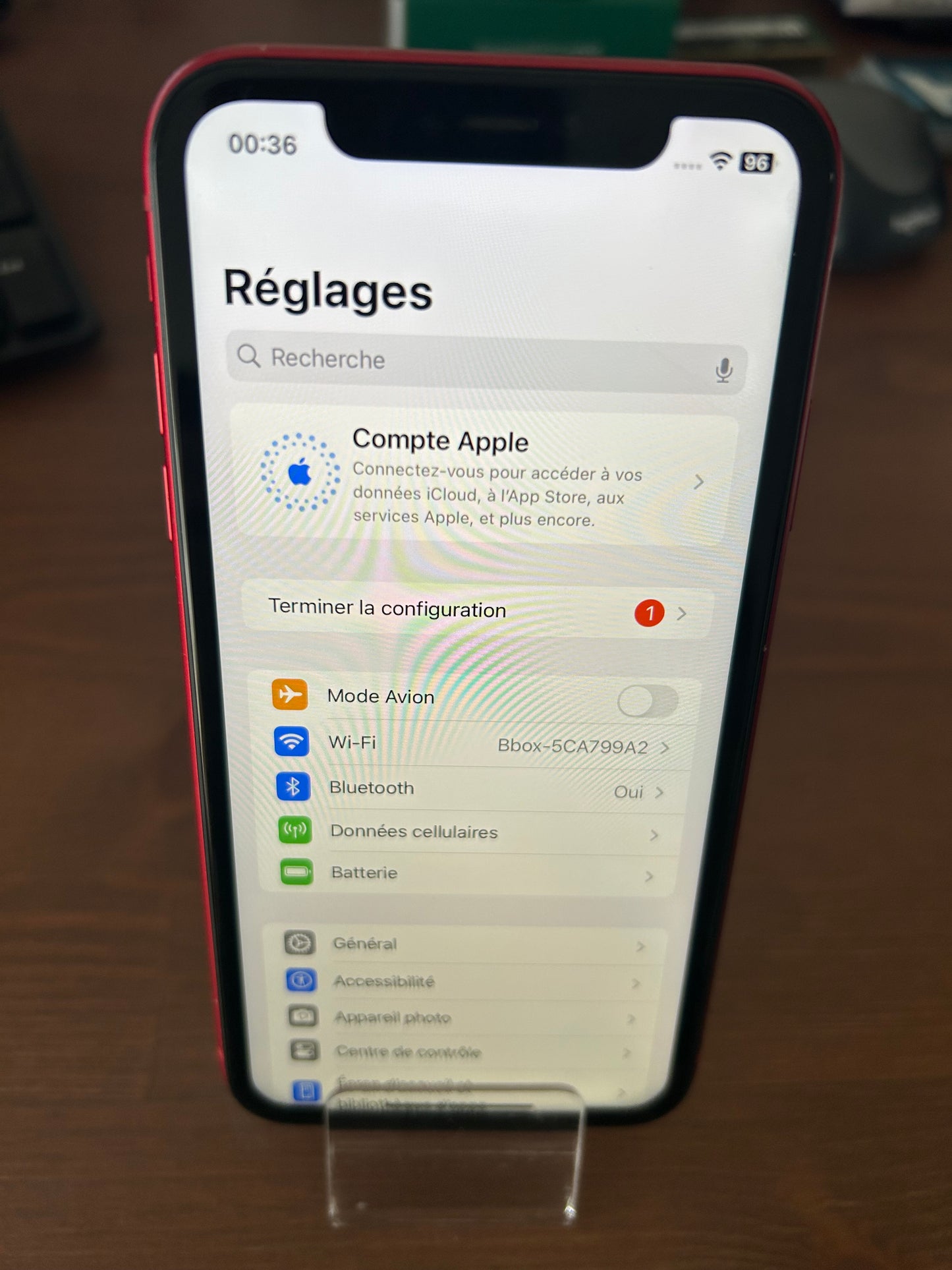 📱 iPhone 11 Rouge 128 Go - Batterie Neuve 100% - Très Bon État - Débloqué - Sans Boîte Ni Chargeur