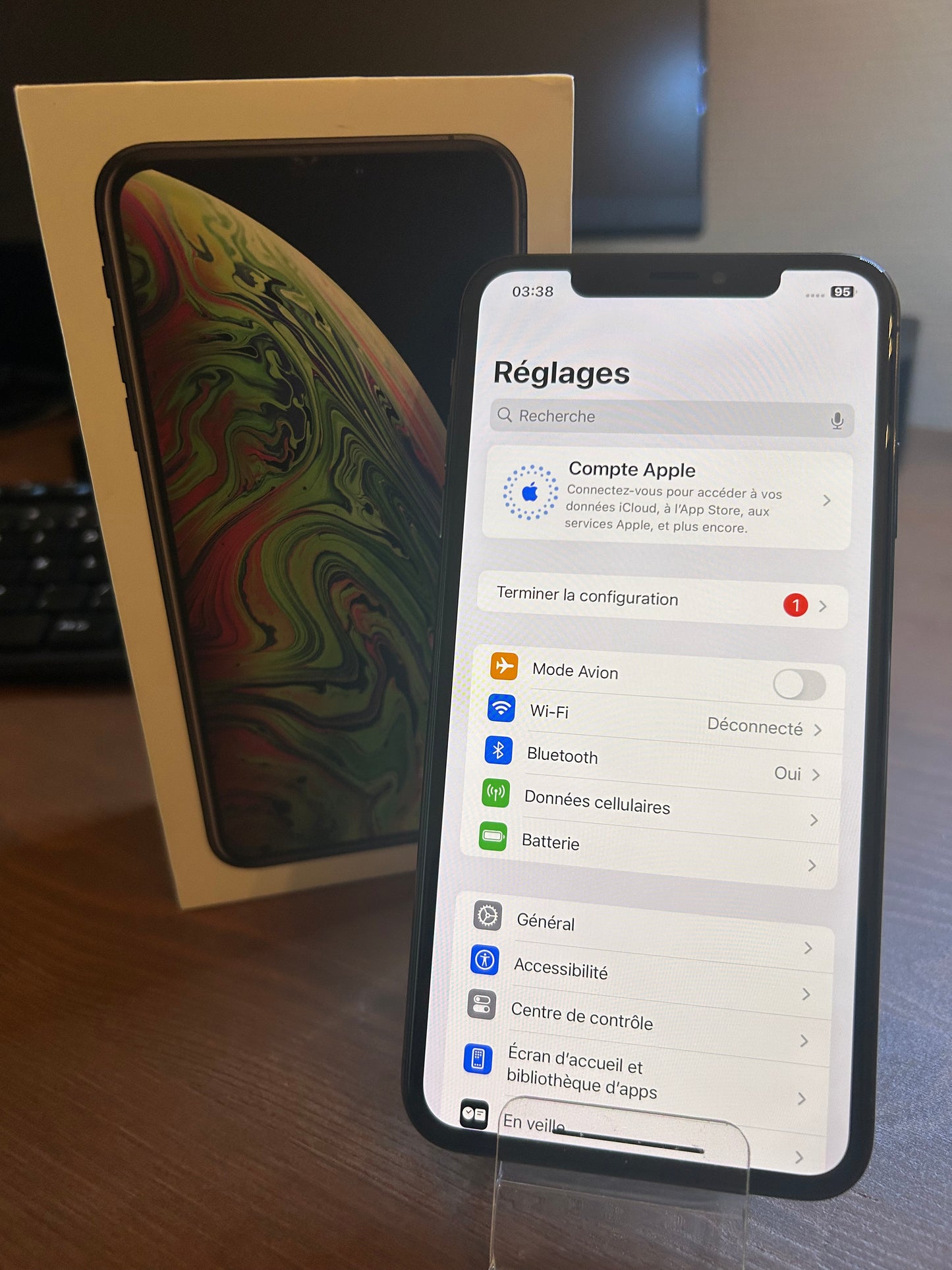 📱 iPhone XS Max 256 Go – Gris Sidéral – Très Bon État