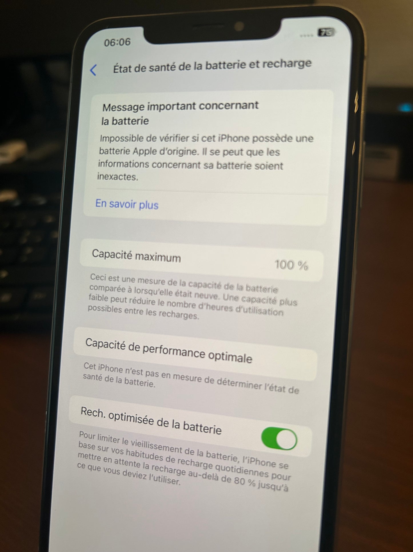 iPhone XS Max Argent 256 Go – Batterie Neuve 100% | Écran Impeccable | Débloqué | Sans Boîte