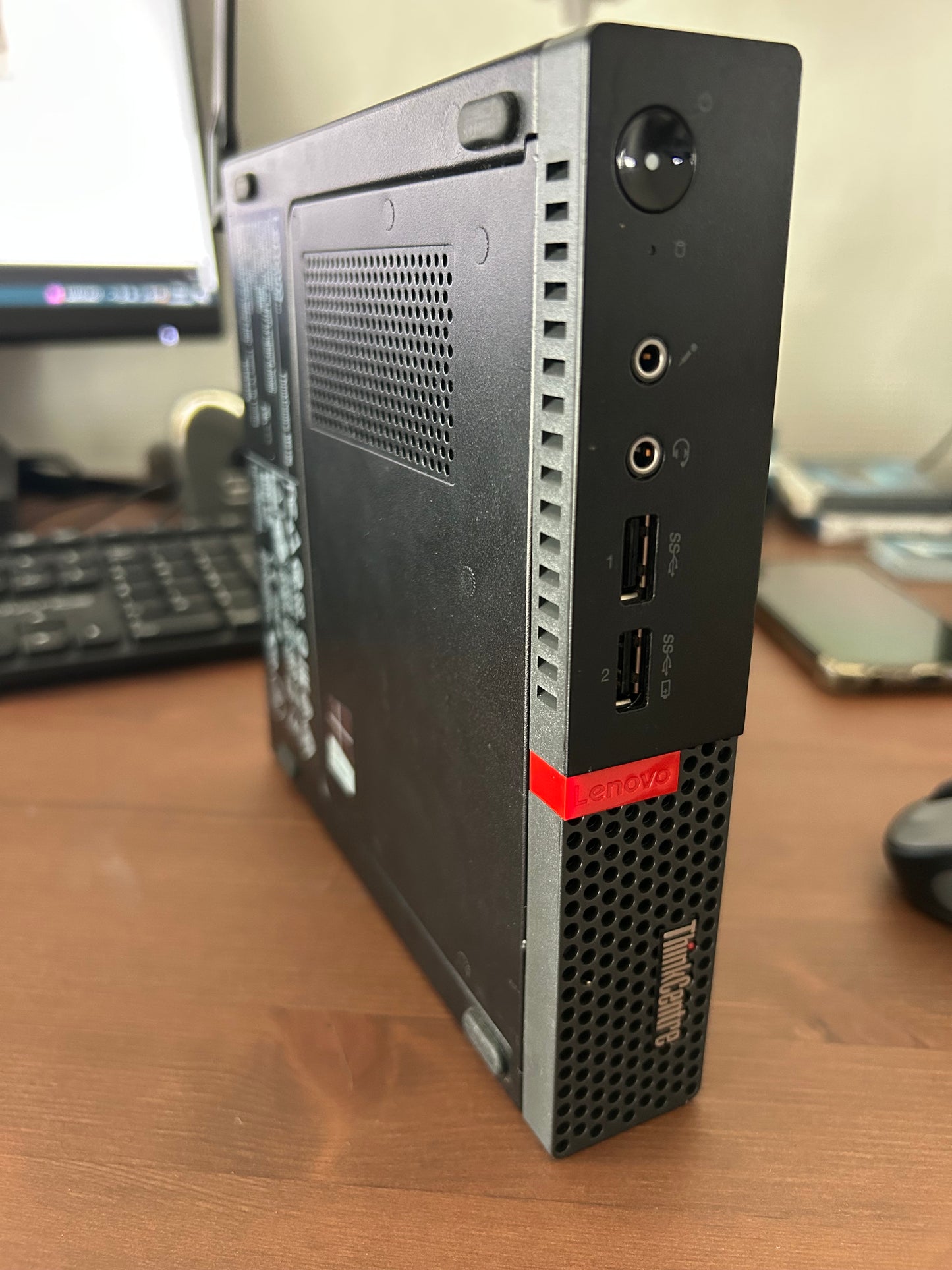 💻 PC Lenovo ThinkCentre M900 – Mini Tour i3 3.20Ghz-8 Go-128 go ssd+500 go hdd rapide et Fiable