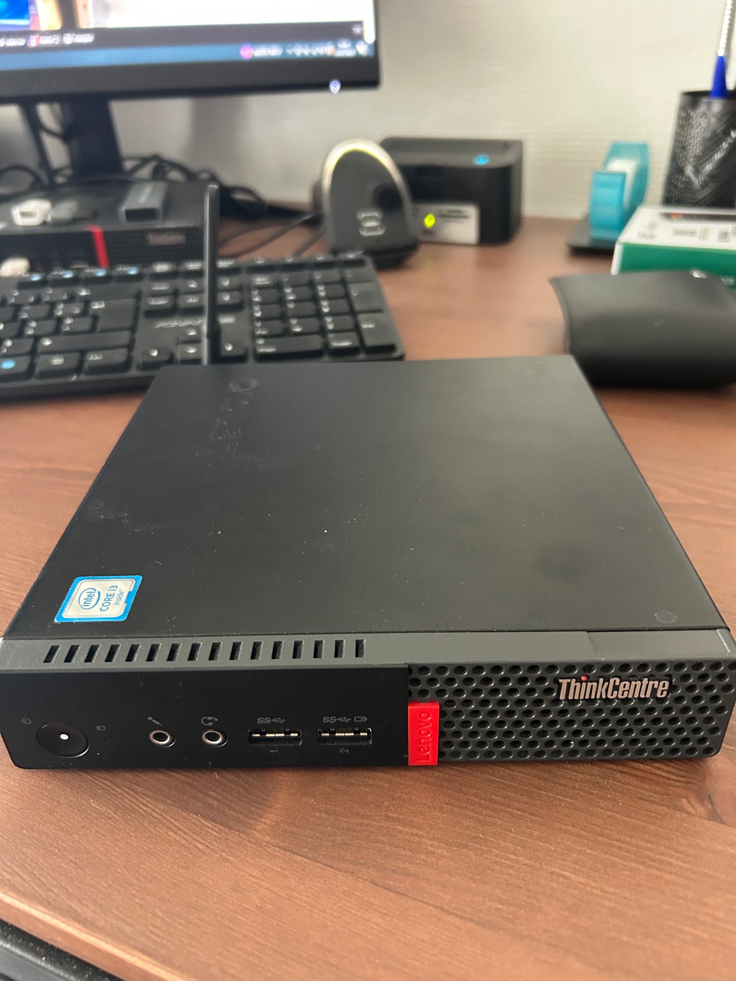 💻 PC Lenovo ThinkCentre M900 – Mini Tour i3 3.20Ghz-8 Go-128 go ssd+500 go hdd rapide et Fiable
