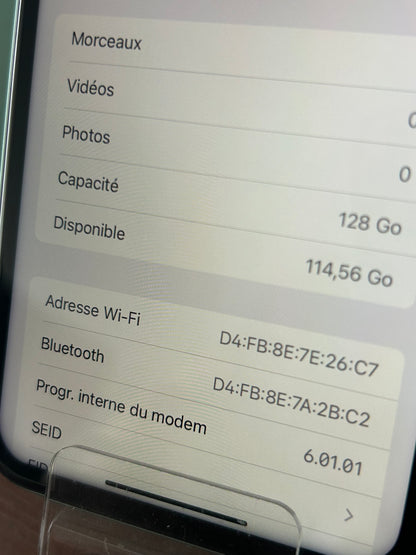 📱 iPhone 11 Vert – 128 Go – Très Bon État-Batterie neuve