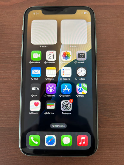 📱 iPhone 11 Vert – 128 Go – Très Bon État-Batterie neuve