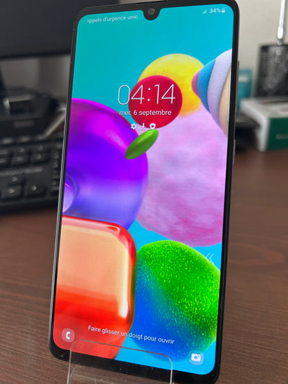 Samsung Galaxy A41 64 Go – Très Bon État | Écran Impeccable, Batterie Neuve