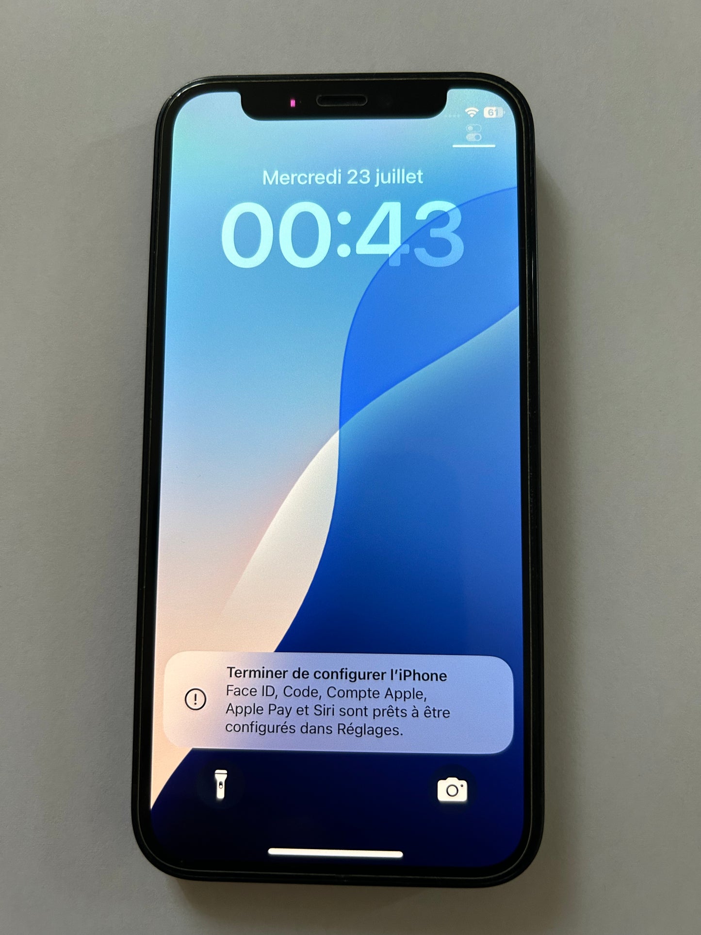 📱 iPhone 12 Mini Bleu Nuit – 128 Go – Très Bon État