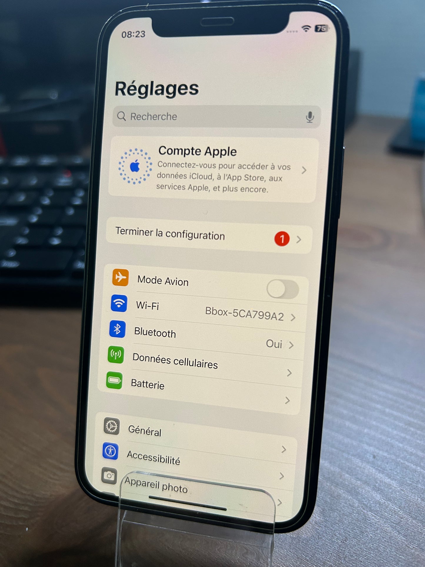 📱 iPhone 12 Mini Bleu Nuit – 128 Go – Très Bon État