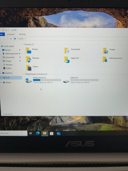 ASUS UX32V - Core i7 3517U / 4Go RAM / 512Go SSD / Nvidia GT 620M / Windows 10 – Bon état