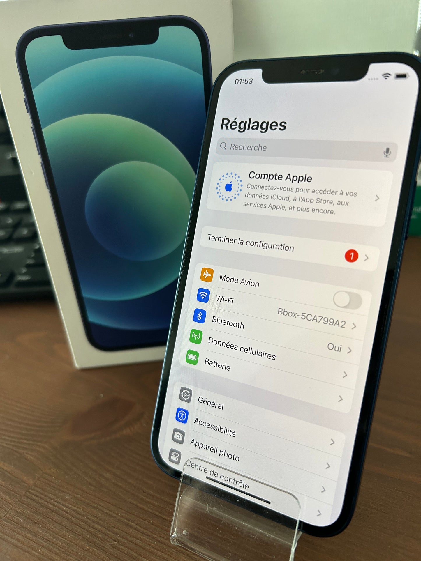 📱 iPhone 12 Bleu – 128 Go – Très Bon État