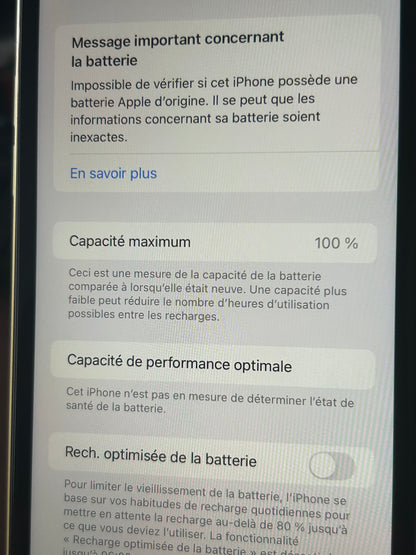 iPhone 11  Jaune 128 Go – Très Bon État, Batterie Neuve, Débloqué, iCloud Supprimé