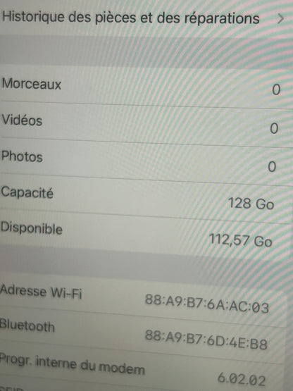 iPhone 11  Jaune 128 Go – Très Bon État, Batterie Neuve, Débloqué, iCloud Supprimé