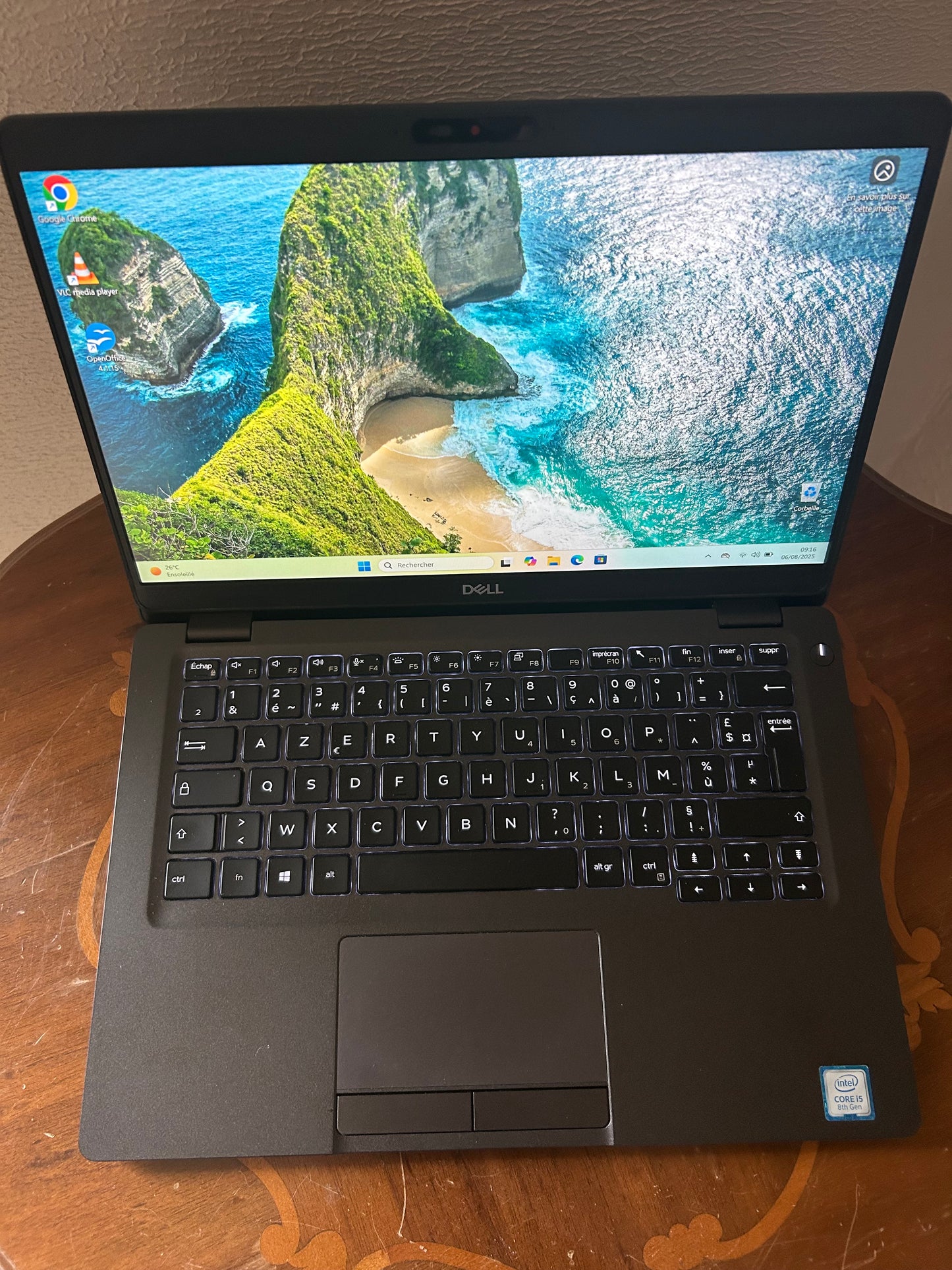 Dell Latitude 5300 - i5 8e Gen - 8Go RAM - SSD 256Go - 13,3" - Windows 11 Pro - PC Portable Occasion