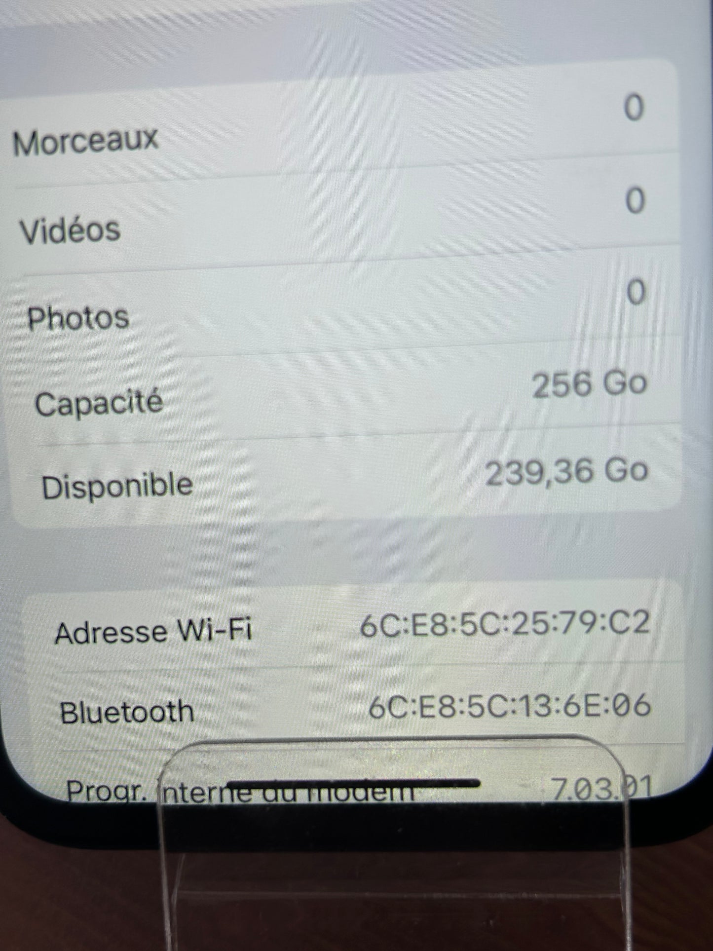 iPhone XS Gris Sidéral 256 Go – Bon État, Débloqué, iCloud Supprimé, Batterie 100 %