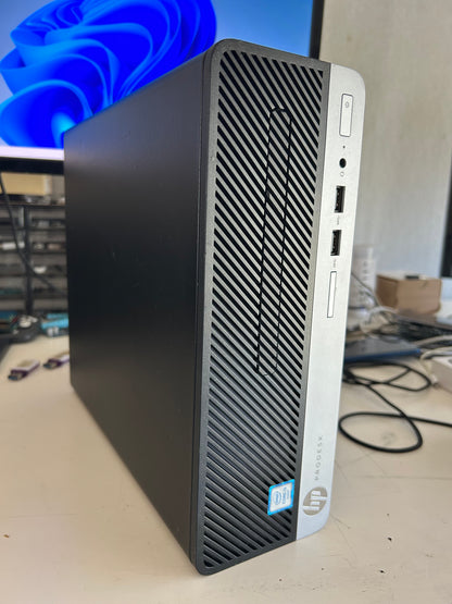 HP ProDesk 400 G4 SFF - Intel Core i3 6100 3.70GHz / 8Go DDR4 / 1To HDD / Windows 11 Pro | PC de bureau compact reconditionné