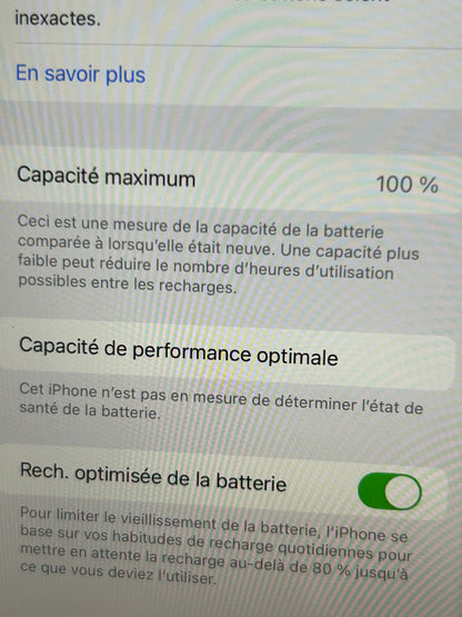 iPhone XR Noir 64 Go – Très bon état, 100 % fonctionnel