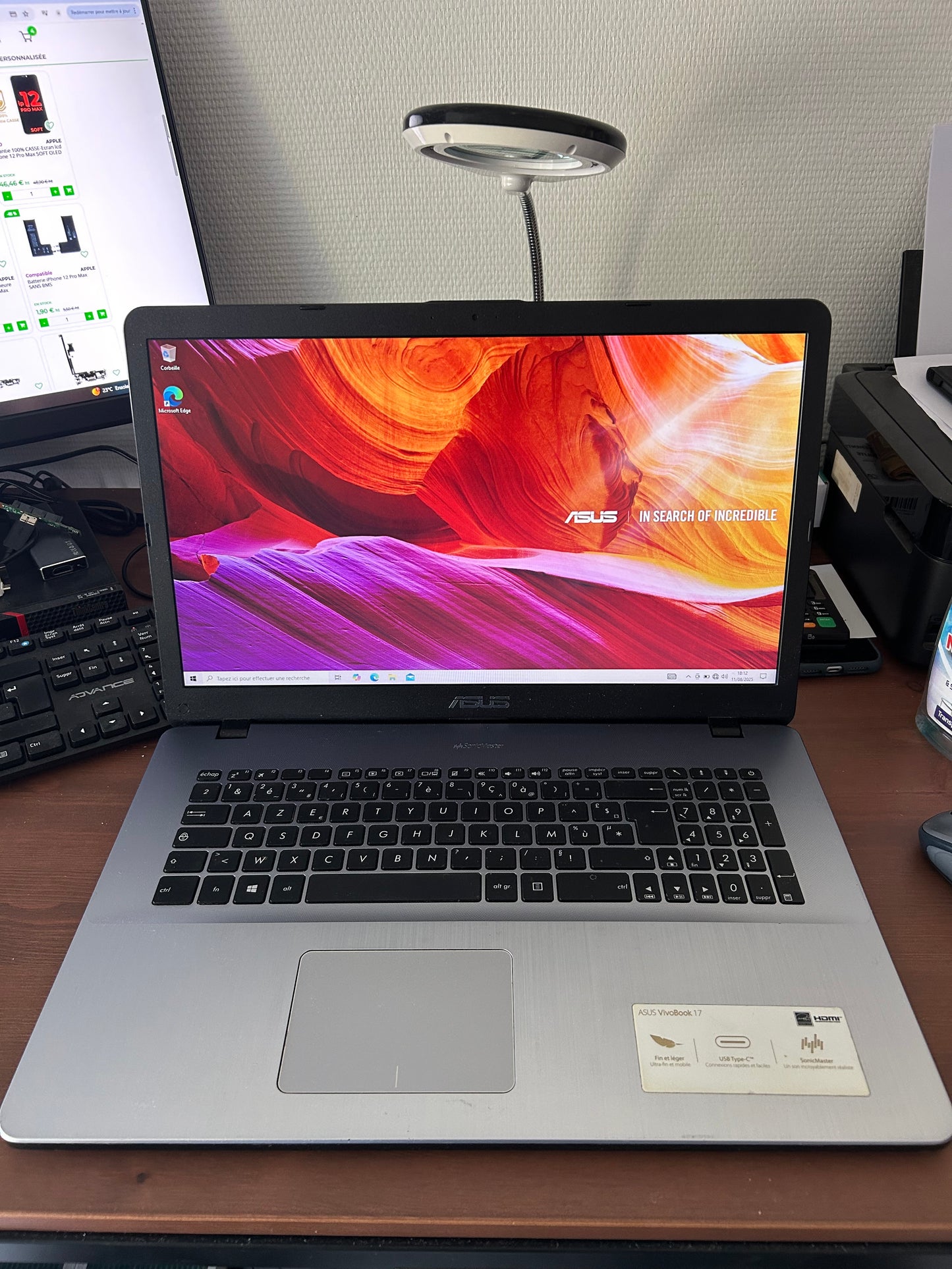 💻 PC Portable ASUS R702UV-BX071T – Puissance et grand écran 17 pouces
