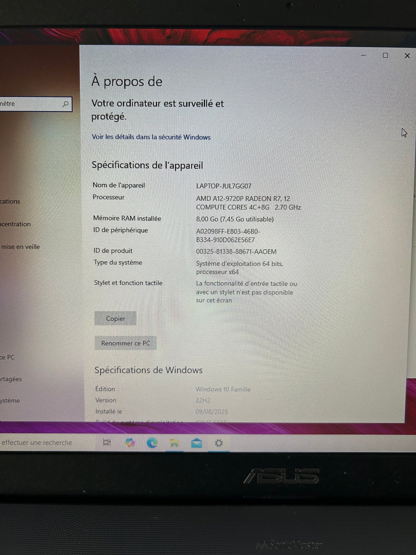 💻 PC Portable ASUS R702UV-BX071T – Puissance et grand écran 17 pouces