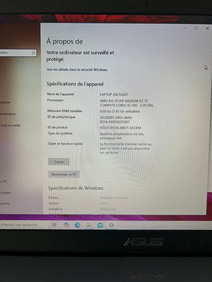💻 PC Portable ASUS R702UV-BX071T – Puissance et grand écran 17 pouces