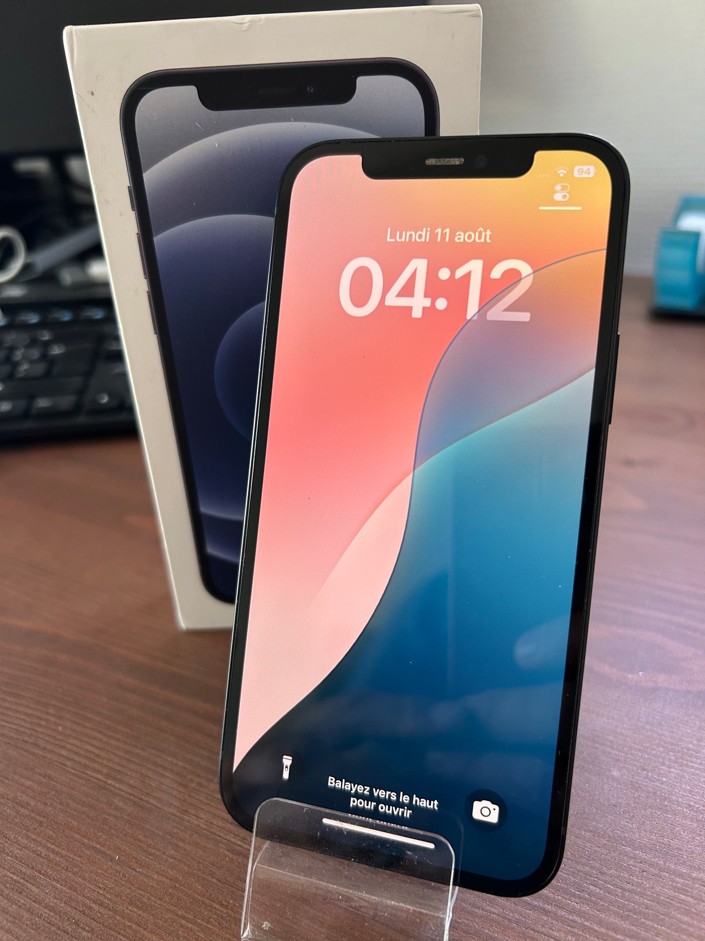 iPhone 12 Noir 128 Go – Très Bon État | Batterie Neuve, Débloqué Tout Opérateur