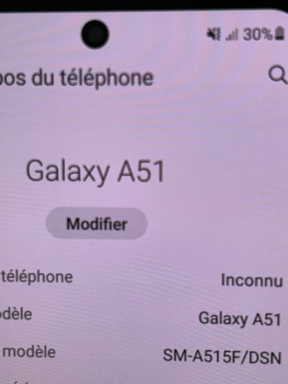 📱 Samsung Galaxy A51 – 128 Go – Bon État Général