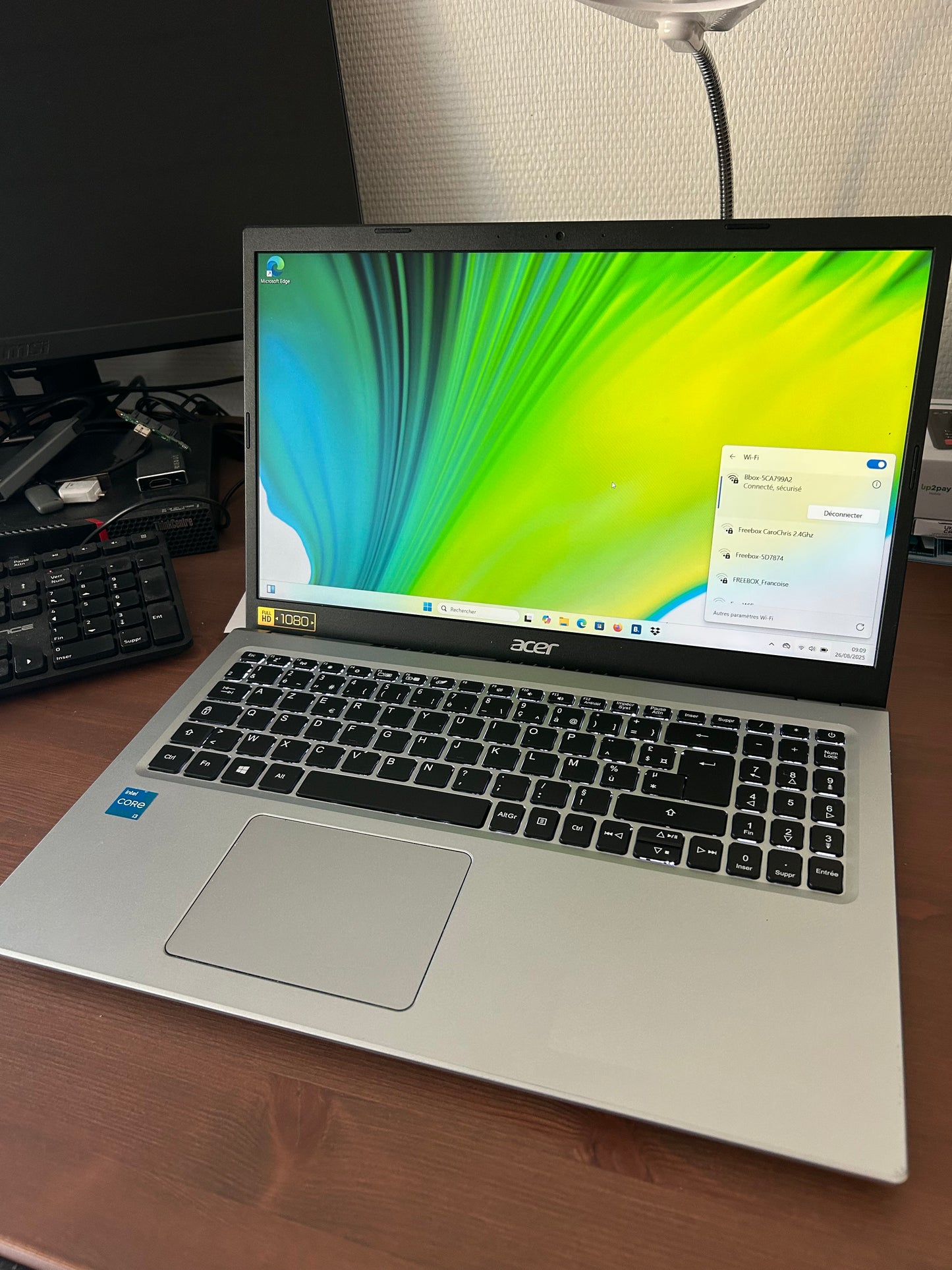 💻 Acer Aspire 5 AN515-56-3807 – PC Portable 15,6" | i3 11e Gen | SSD 512 Go | Windows 11 | Très bon état