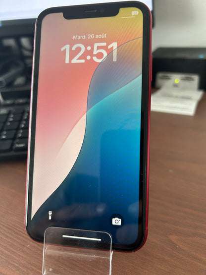 iPhone 11 Rouge (PRODUCT)RED – Très Bon État, Débloqué, Batterie 100 %, iCloud Supprimé