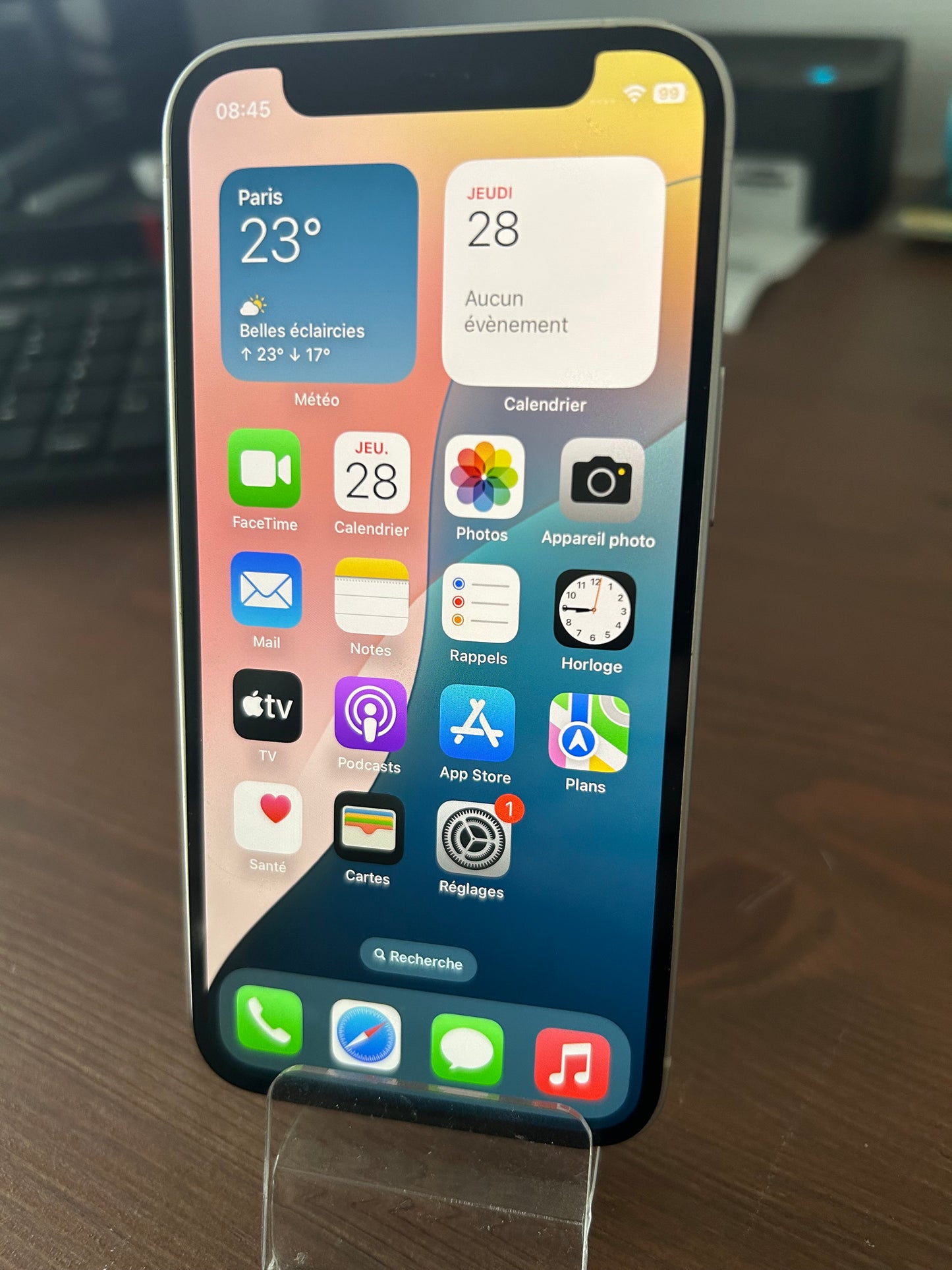 iPhone 12 Mini Blanc 128 Go – Très Bon État, Débloqué, Batterie 100 %, iCloud Supprimé