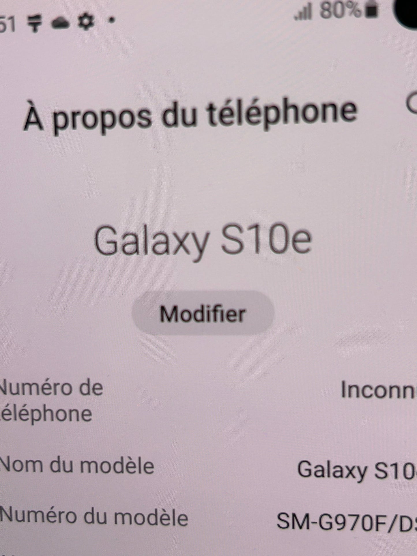 Samsung Galaxy S10e Blanc 128 Go – Très Bon État, Débloqué, Écran Impeccable, Compte Google Supprimé