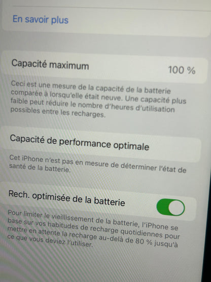 iPhone 11 Noir 128 Go – Bon État, Batterie Neuve, Débloqué, iCloud Supprimé